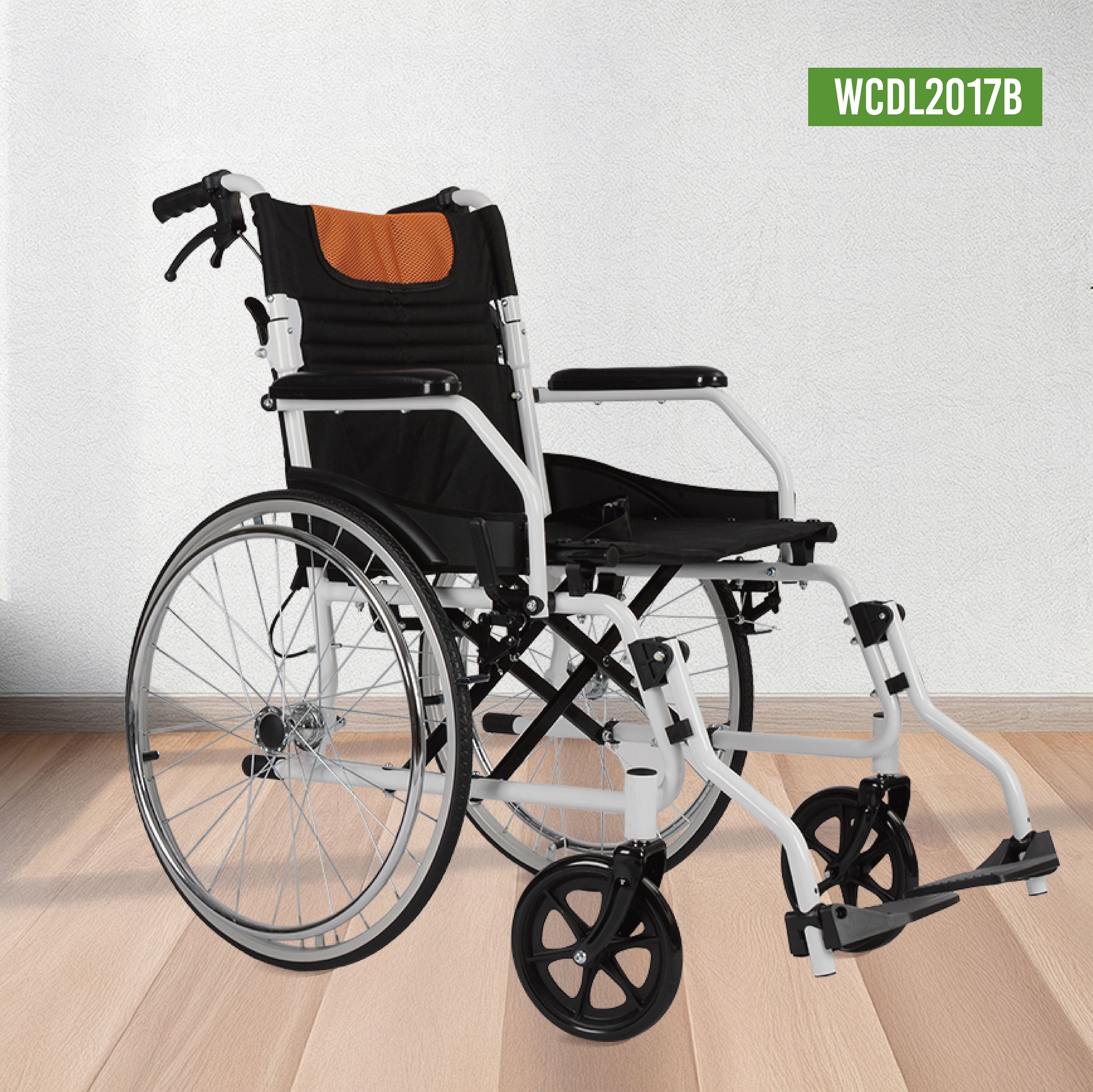 輕便摺疊式鋁合金輪椅