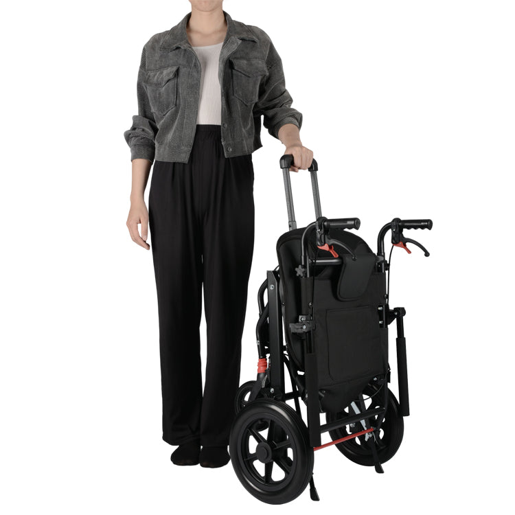 折疊豪華座墊四輪車