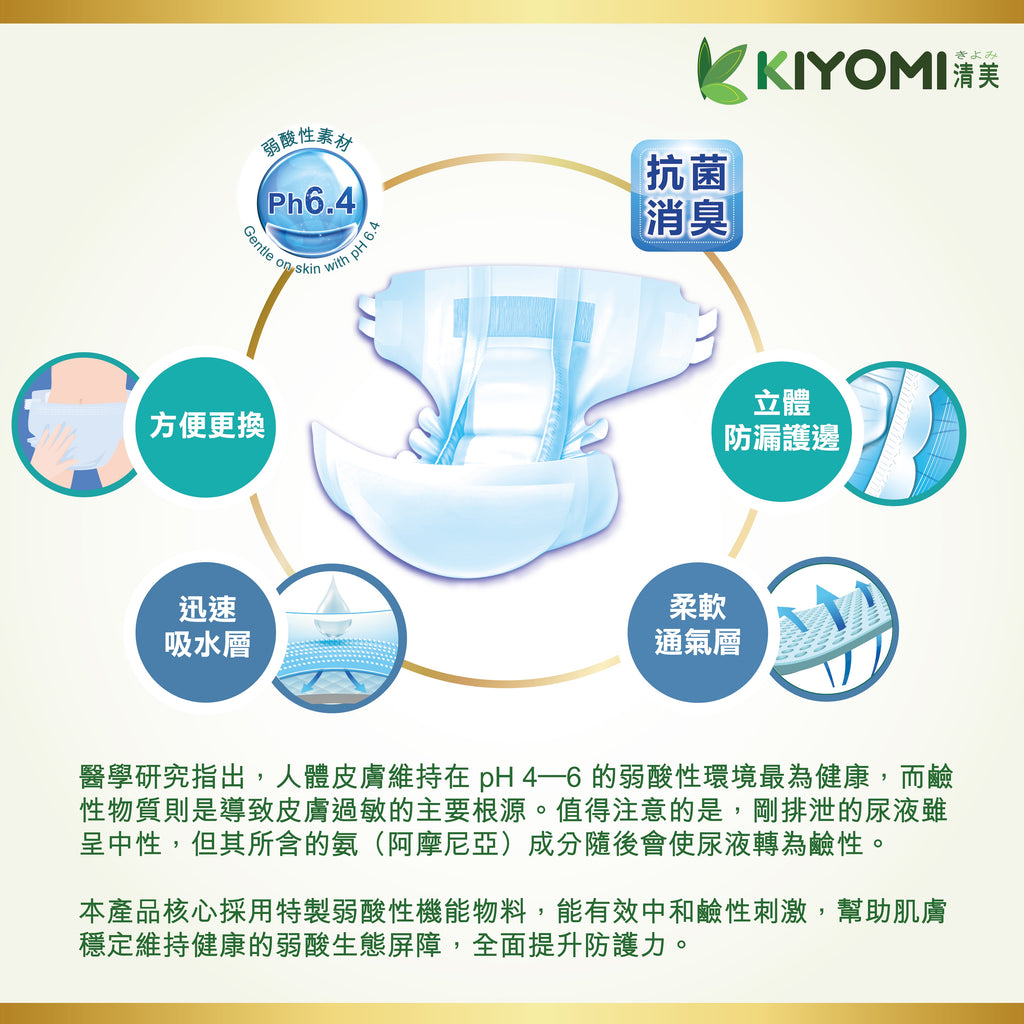 清美紙尿片-中碼